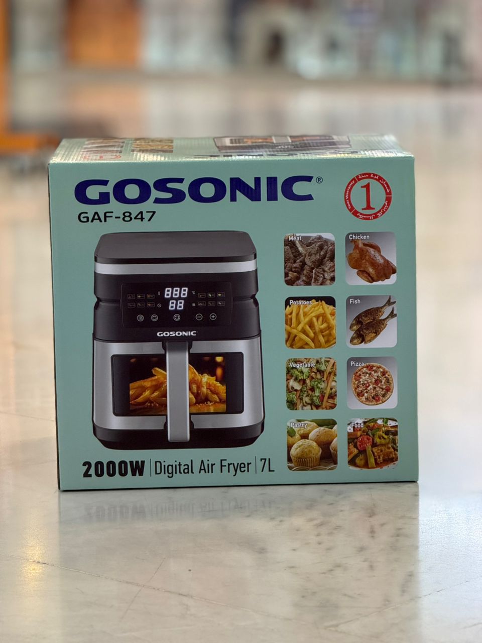 سرخ کن بدون روغن دو المنت گوسونیک مدل GAF_847