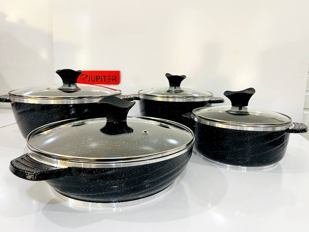 سرویس قابلمه چدن 7 پارچه ژوپیتر